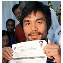 Manny Pacquiao and Imelda Marcos Run for Office in Philippines