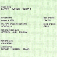 Hawaii Legislators Propose Novel Revenue Source: Sell Copies of Obama’s Birth Certificate