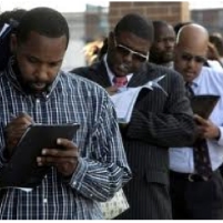 As National Unemployment Rate Stabilizes, Rate for African-Americans Rises Again