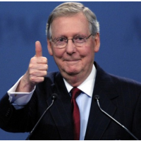 Mitch McConnell is the only U.S. Senator with a Negative Approval Rating