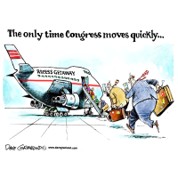 Congress Takes 5 Weeks Off, Works for 8 Days and Takes another 8 Weeks Off