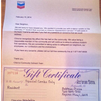 Chevron Offered Free Pizza to Help Make Up for its Fracking Well Explosion in Pennsylvania Town