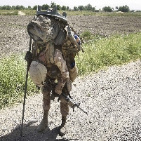 The Other Enemies in Afghanistan: Heat and 120-Pound Backpacks