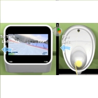 Urine-Activated Video Games (Men Only)
