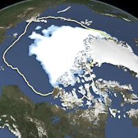Depletion of Arctic Ice Causes Biggest Change in National Geographic World Map Since Breakup of Soviet Union