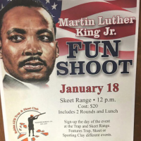 Use of Martin Luther King Image in "Fun Shoot" Gun Event Ad a Mistake, Say Air Force Officials