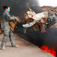 The Faceless Enemy in Iraq and Afghanistan that Has Harmed U.S. Vets: Burn Pits