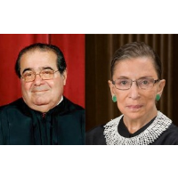 Supreme Court Justices Ginsburg and Scalia in Rare Dissent Agreement
