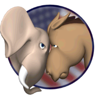 In California, Democrats and Republicans are Farthest apart; In Louisiana, there is Barely a Difference
