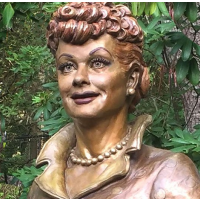 “Scary” Lucille Ball Statue that Tormented Her Hometown Gets Makeover by New Sculptor