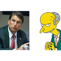 The Simpsons, Duke Energy and the Governor of North Carolina