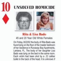 Unsolved Homicides Playing Cards