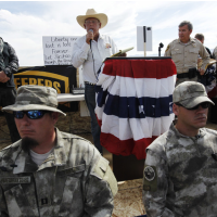 Bureau of Land Management Gives in to Armed Protestors Supporting Rancher who Stopped Paying Fees to Graze Cattle on Federal Land