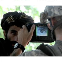 U.S. Army Scanning Eyeballs in Afghanistan