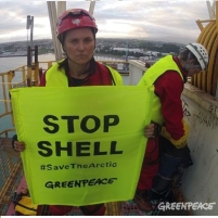 Coast Guard Protects Oil Drilling Ships from Environmentalists