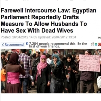 Why Did Some News Sources Fall for Egyptian Necrophilia Hoax?