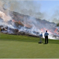 Bad Golf Shot Starts Wildfire