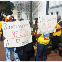 Birmingham Officials Claim Discrimination by White Lawmakers in Minimum Wage Restriction