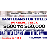 Beware of Car Title Loans; Interest Rates Range from 80% to 500%
