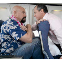 Air Rage Incidents more likely when Economy Passengers Pass Through First Class