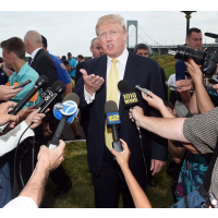 Network Newscasts Were All-Trump, All the Time In 2015