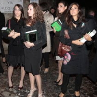 Gaddafi Preaches Islam…to 200 Tall, Beautiful Italian Women