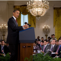 Obama Held Least Number of Press Conferences for First-term Presidents since Reagan