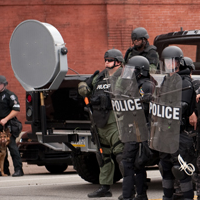 Which Companies Profit from the Use of Military Equipment by Police?