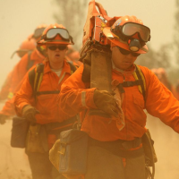 California Inmates Paid $2 a Day to Fight Wildfires