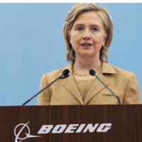 Hillary Clinton Makes Money for Boeing