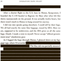 Examples of Why Pentagon Burned “Operation Dark Heart”