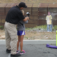 Border Patrol Teaches Children to Shoot Paintball Guns at Immigrant Effigy