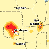 Increase Predicted in Oklahoma Quake Risk from Fracking Wastewater Injection