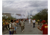 Indian Protesters in Peru                                                                           