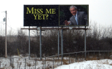 George W. Bush Billboard                                                                            